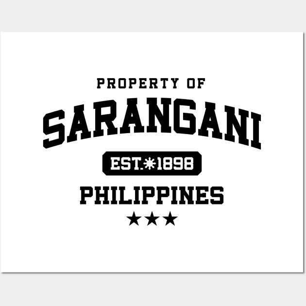 Sarangani - Property of the Philippines Shirt Wall Art by pinoytee